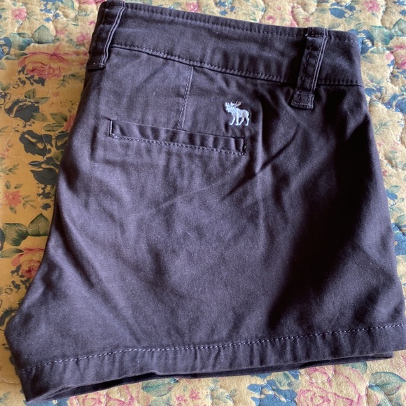 Abercrombie & Fitch Mini Shorts Womens Size 0 Retro Brown Beautiful - Picture 4 of 4